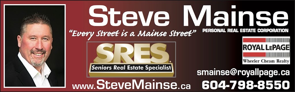 Steve Mainse | 8337 Young Rd #8, Chilliwack, BC V2P 4N8, Canada | Phone: (604) 798-8550