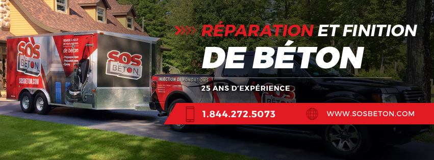 SOS Béton | 500 route 116 Est, Princeville, QC G6L 4K6, Canada | Phone: (844) 272-5073