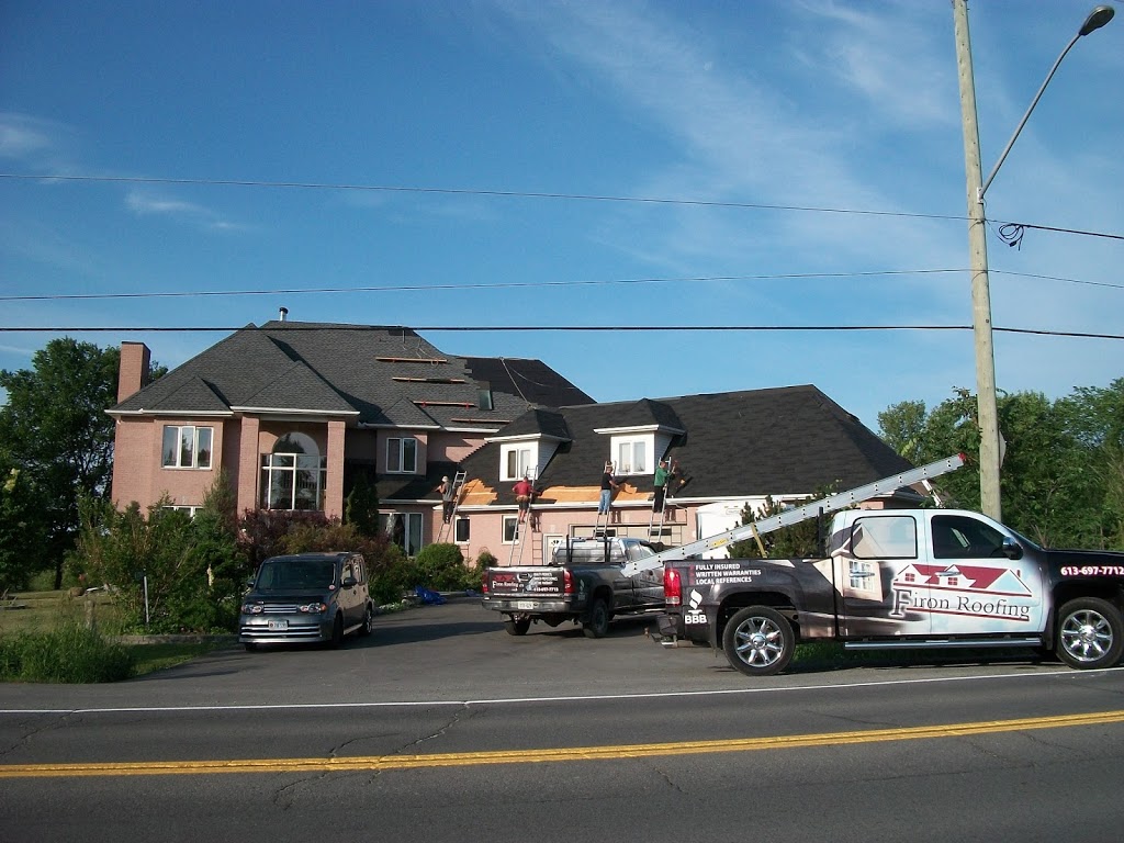 Firon Roofing Inc. - Ottawa Roofing Company | 5591 Doncaster Rd, Ottawa, ON K1G 3N4, Canada | Phone: (613) 821-6222