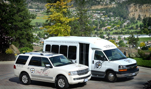 Heart & Sol Tours - Kelowna Wine Tours & Sightseeing | 3439 Silverberry Rd, Kelowna, BC V1W 3V5, Canada | Phone: (844) 223-7167