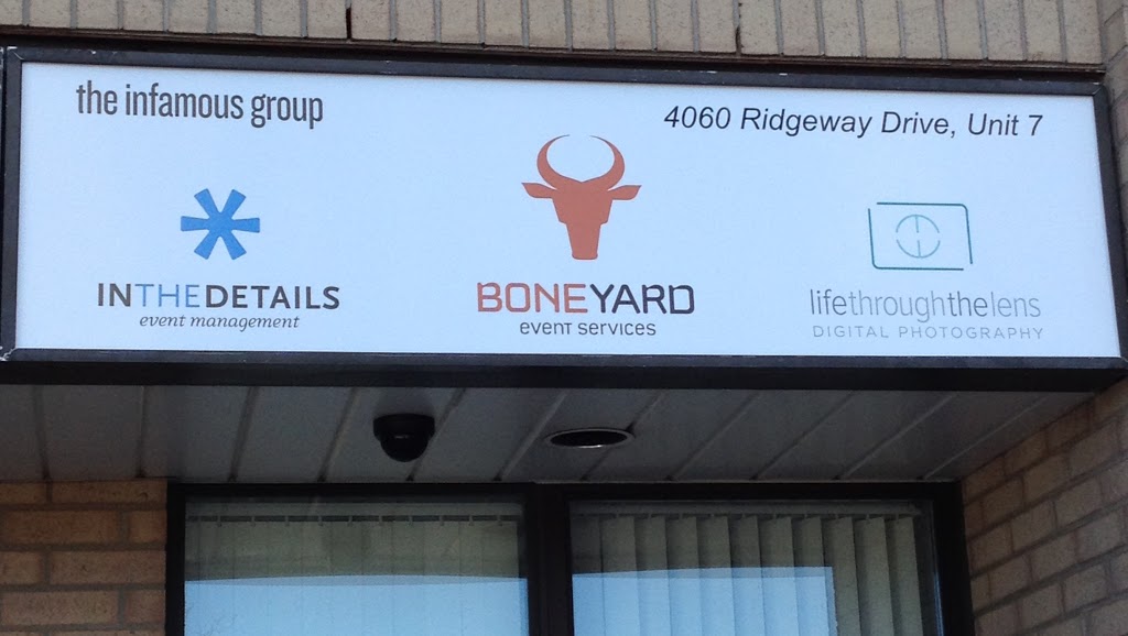 Boneyard Event Services, Inc | 4060 Ridgeway Dr #7, Mississauga, ON L5L 5X9, Canada | Phone: (416) 543-3161