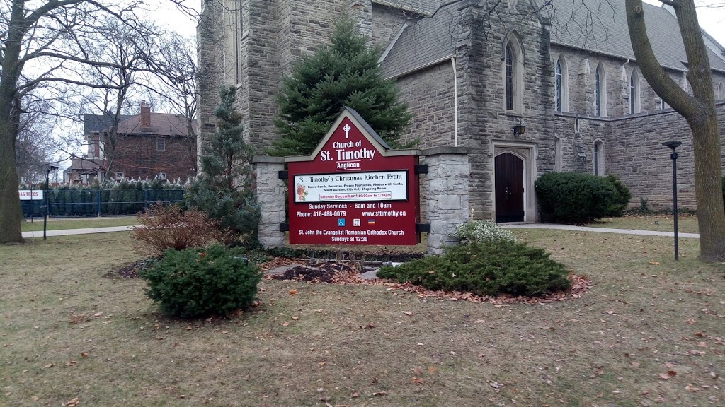 St Timothys Anglican Church | 100 Old Orchard Grove, Toronto, ON M5M 2E2, Canada | Phone: (416) 488-0079