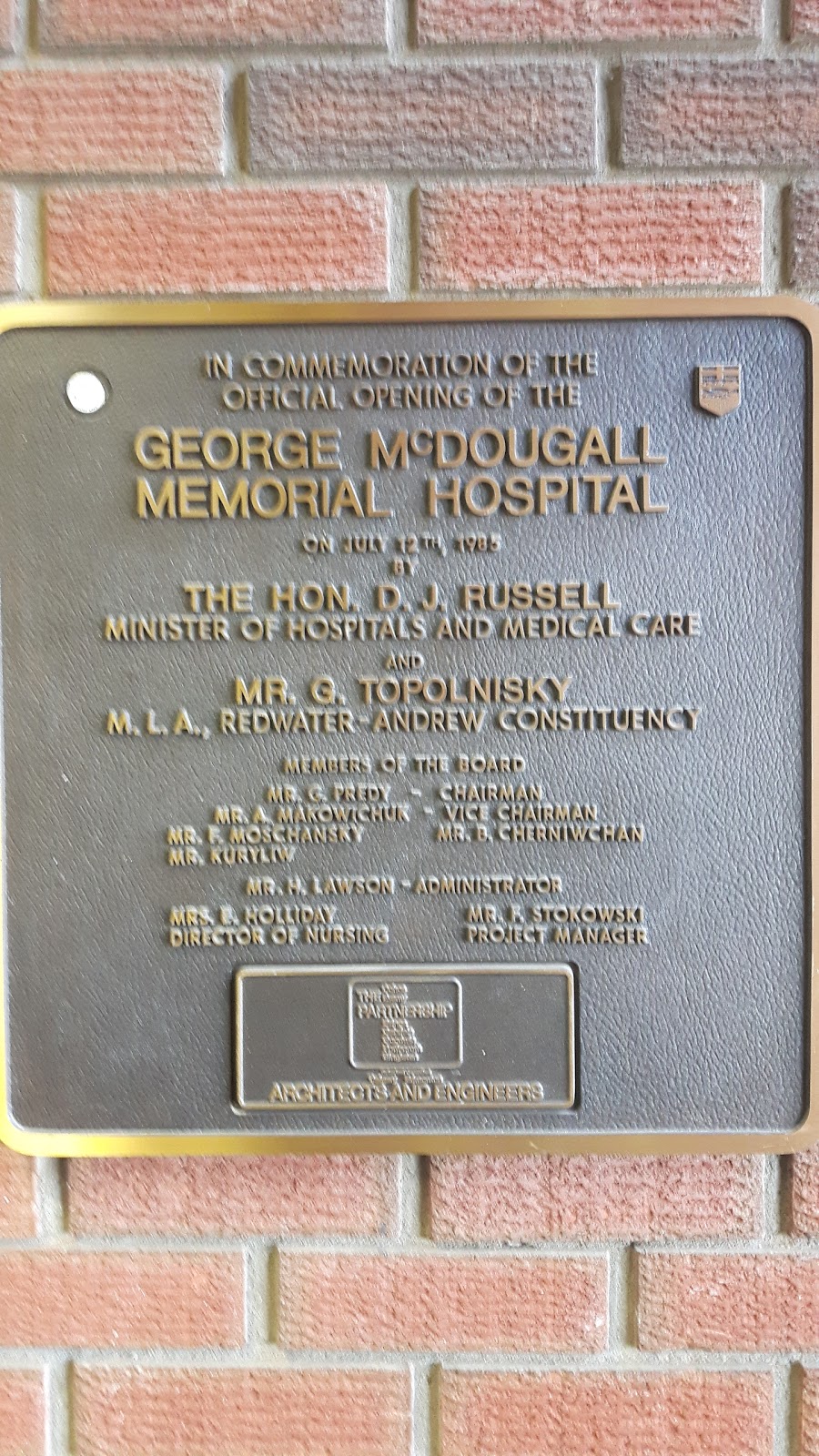 George McDougall - Smoky Lake Healthcare Centre | 4212 55 Avenue, Smoky Lake, AB T0A 3C0, Canada | Phone: (780) 656-3034