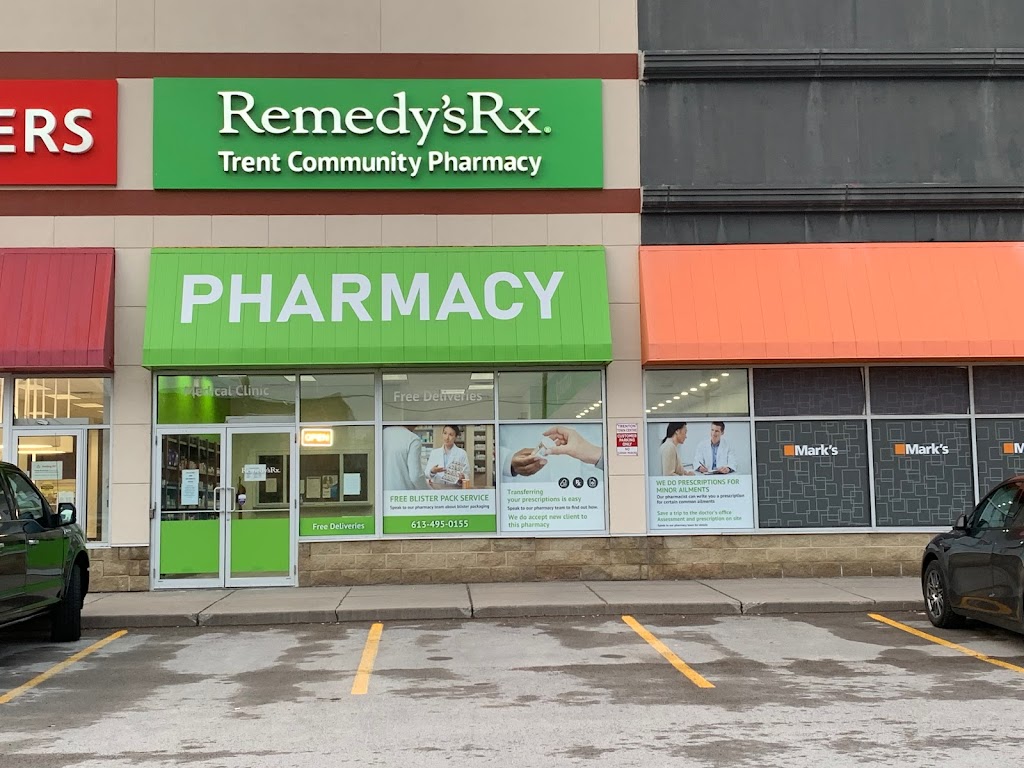 Remedys Rx Trent Community Pharmacy | 266 Dundas St E Unit 120A, Trenton, ON K8V 5Z9, Canada | Phone: (613) 495-0155