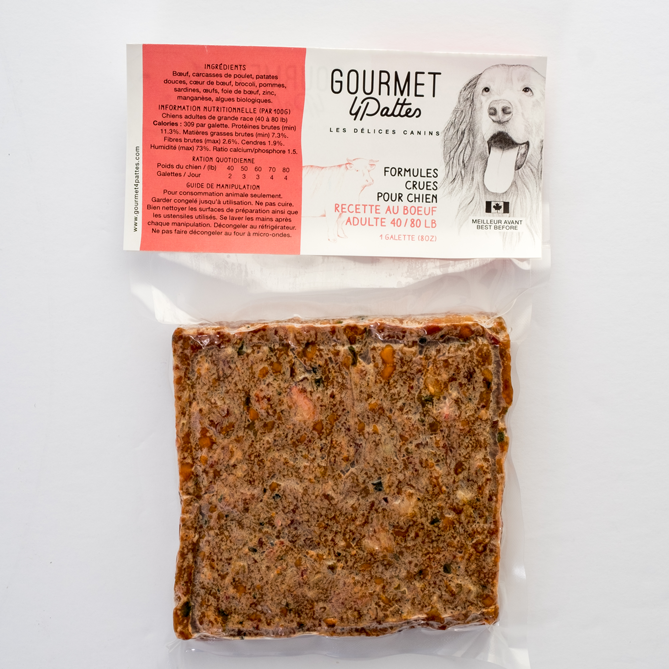 Raw Dog Food Montreal Quebec Gourmet 4 Pattes | 188 Rue Sutton, Delson, QC J5B 1X3, Canada | Phone: (514) 466-1920