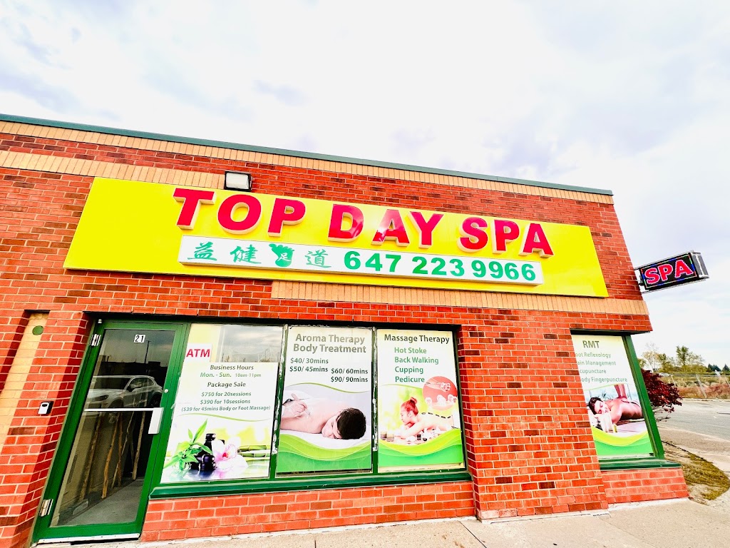 TOP DAY SPA | 160 East Beaver Creek Rd #21, Richmond Hill, ON L4B 3J6, Canada | Phone: (647) 223-9966