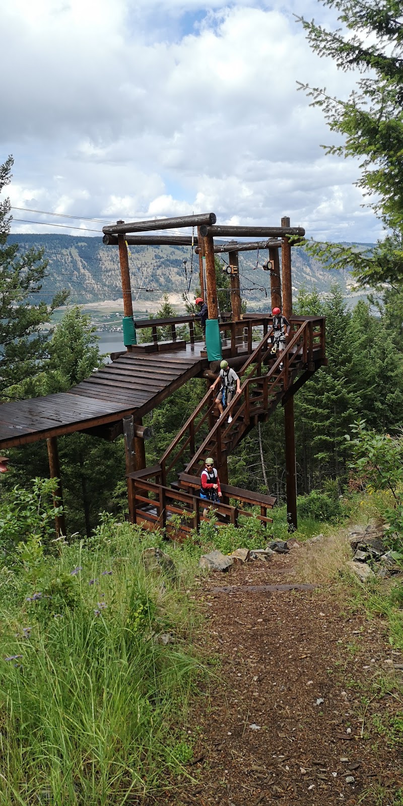 Oyama Zipline Adventure Park | 5617 Oyama Lake Rd, Lake Country, BC V4V 2C9, Canada | Phone: (250) 548-4129