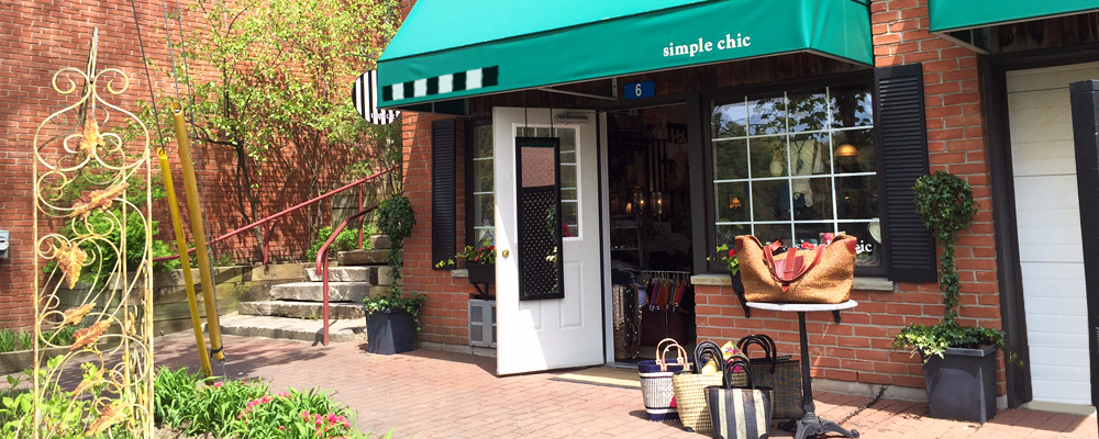 Simple Chic | 111 Medora St, Port Carling, ON P0B 1J0, Canada | Phone: (705) 765-0953