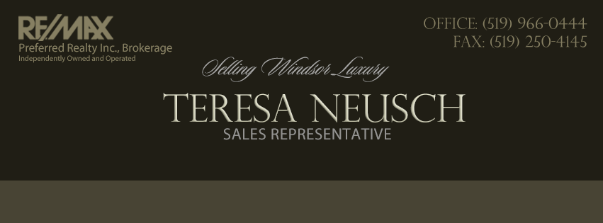 Teresa Neusch - RE/MAX Preferred Realty | 3065 Dougall Ave, Windsor, ON N9E 1S3, Canada | Phone: (519) 791-8258