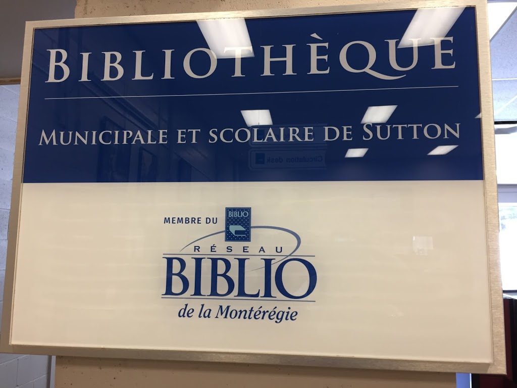 Sutton municipal and school library | 19 Rue Highland, Sutton, QC J0E 2K0, Canada | Phone: (450) 538-5843