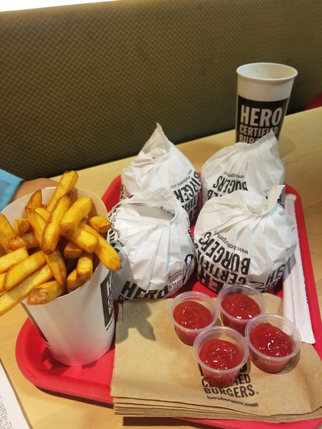 Hero Certified Burgers | 850 Main St. East Unit 7J, Bldg #7, Milton, ON L9T 0J4, Canada | Phone: (905) 878-7287