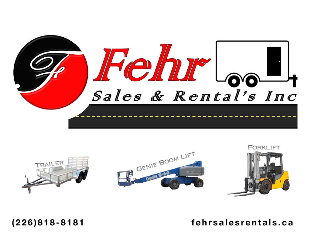 Fehr Sales & Rentals Inc | 8360 Cons 8 W, Moorefield, ON N0G 2K0, Canada | Phone: (226) 818-8181