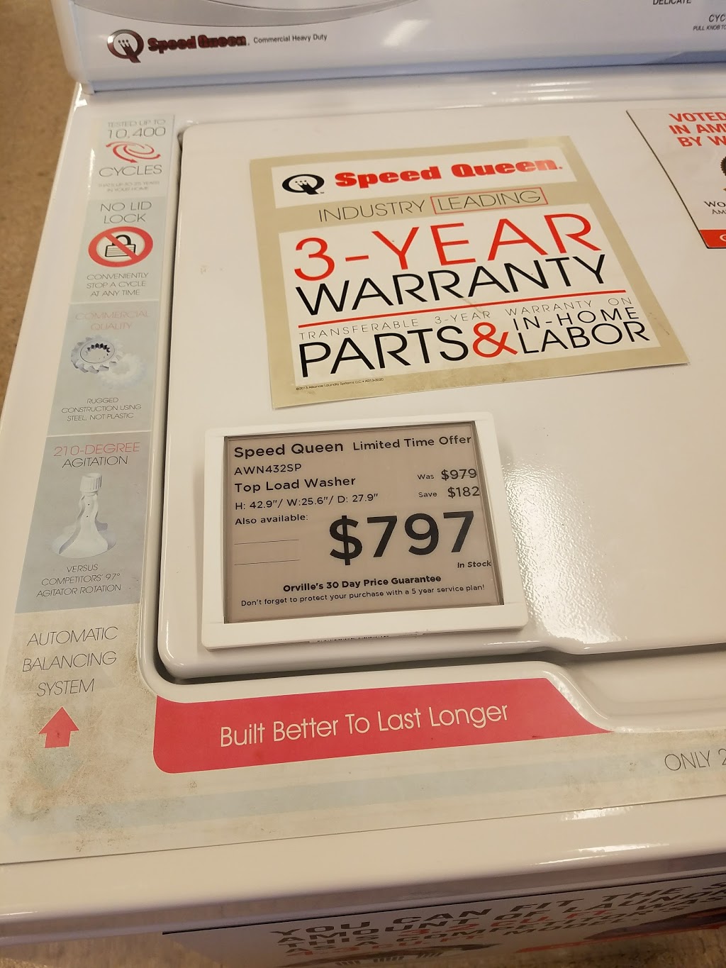 Orvilles Home Appliances | 3485 Amelia Drive, W Quaker St, Orchard Park, NY 14127, USA | Phone: (716) 825-2200