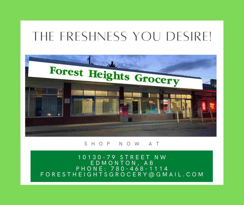 Forest Heights Grocery | 10130 79 St NW, Edmonton, AB T6A 3G3, Canada | Phone: (780) 468-1114