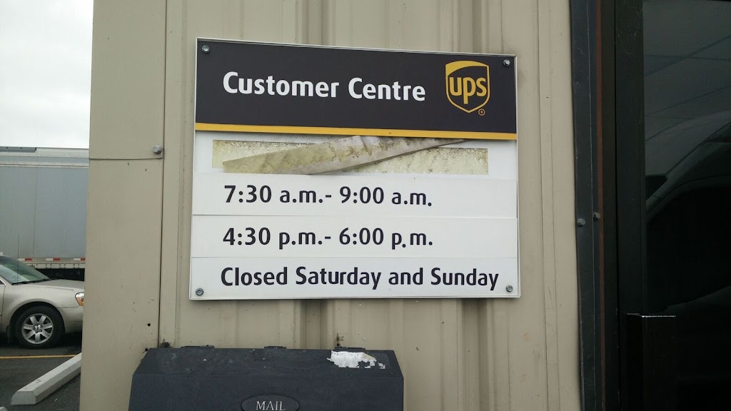 UPS Canada | 1930 Derry Rd E, Mississauga, ON L5S 1E2, Canada | Phone: (800) 742-5877