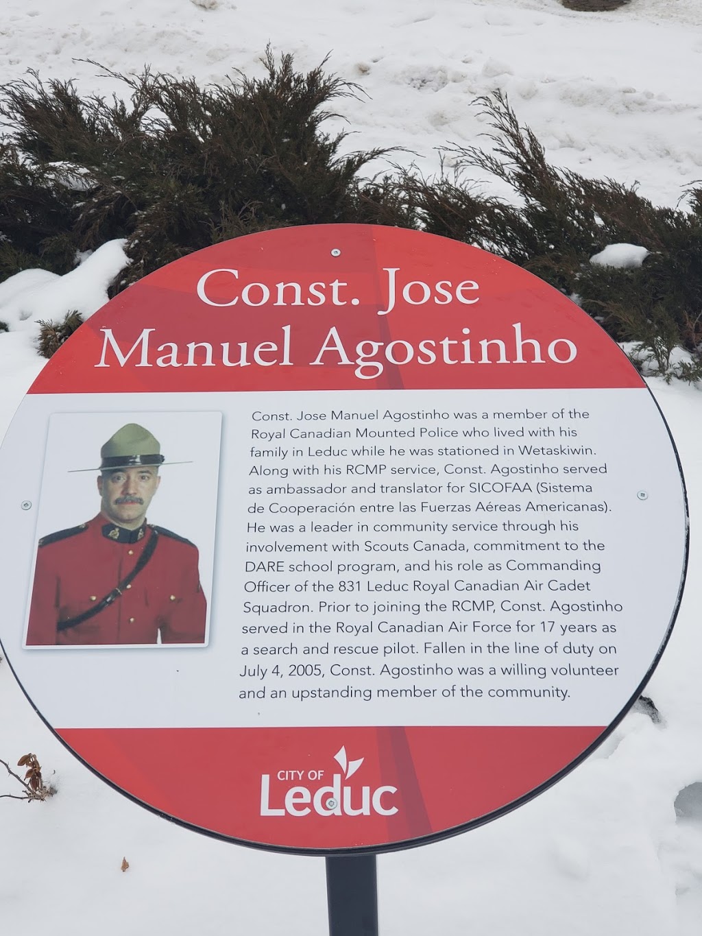 Constable Jose Manuel Agostinho Park | Southwick Way, Leduc, AB T9E 0E7, Canada