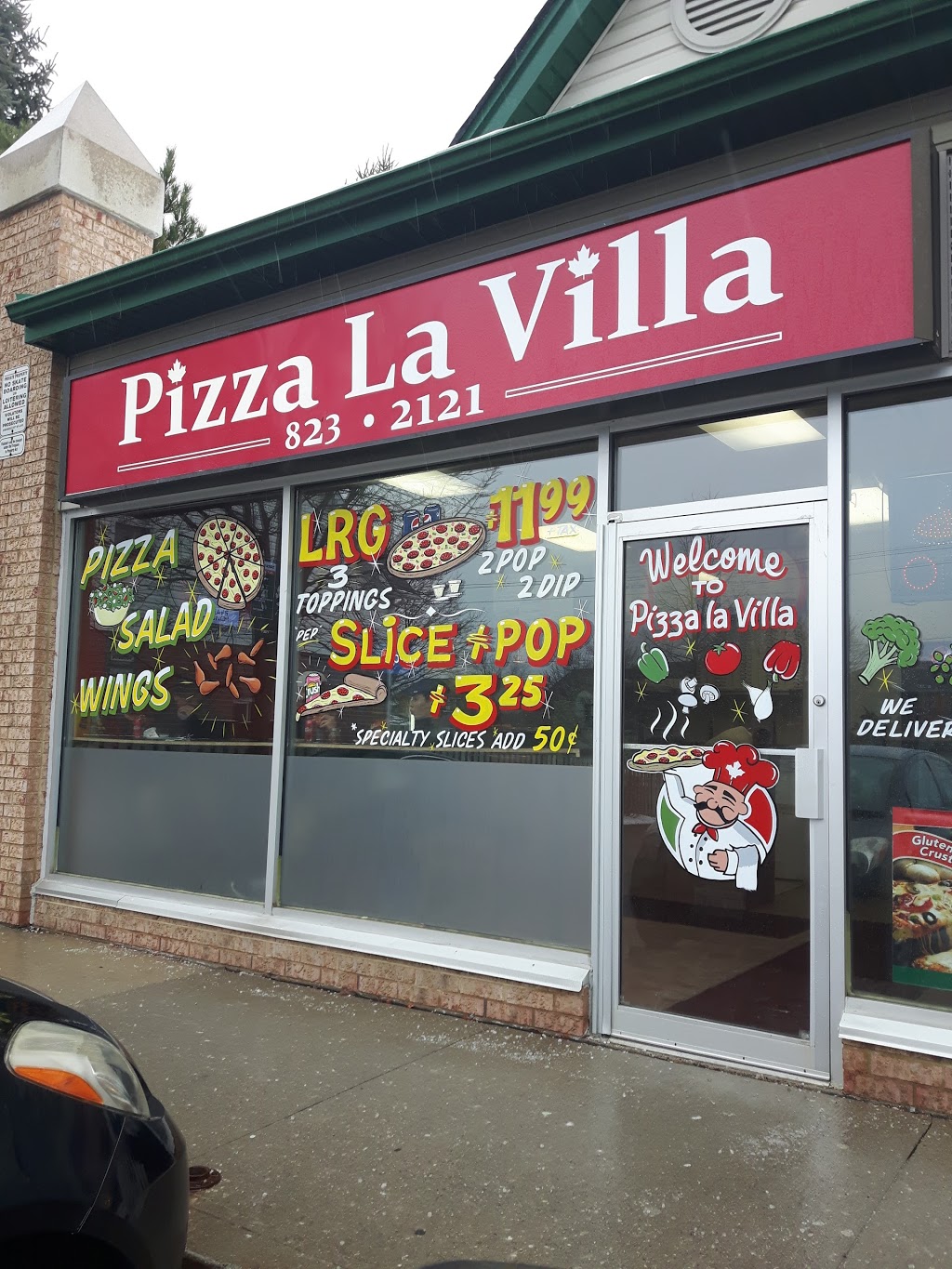 Pizza La Villa | 115 Downey Rd, Guelph, ON N1C 1A2, Canada | Phone: (519) 823-2121