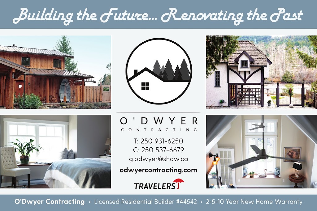 ODwyer Contracting | 440 Vesuvius Bay Rd, Salt Spring Island, BC V8K 1K7, Canada | Phone: (250) 931-6250