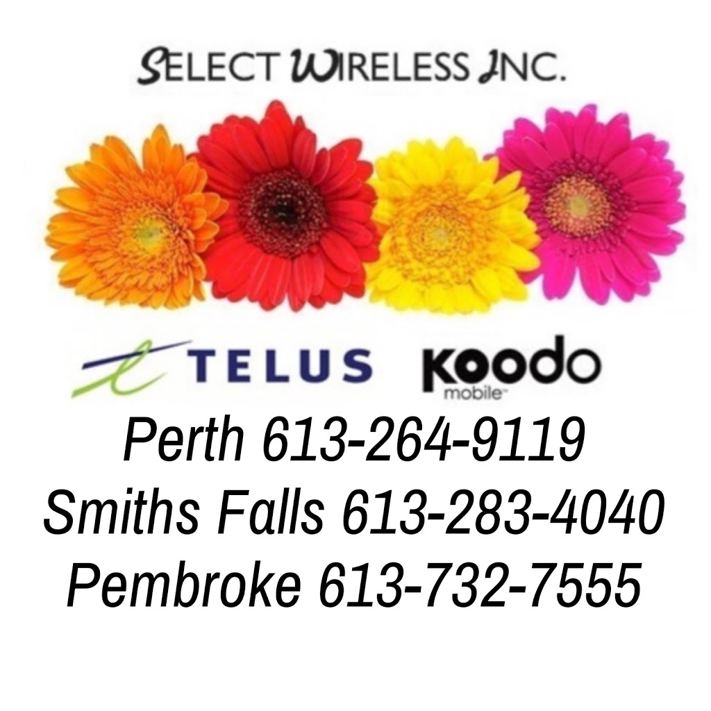 Select Wireless TELUS KOODO Smiths Falls | 275 Brockville St, Smiths Falls, ON K7A 4Z6, Canada | Phone: (613) 283-4040