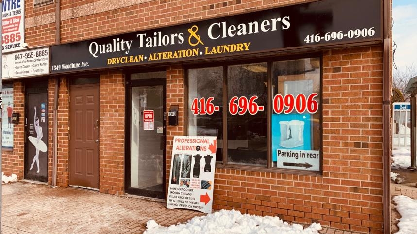 Quality Tailor & Cleaners | 1349 Woodbine Ave, East York, ON M4C 4G4, Canada | Phone: (416) 696-0906