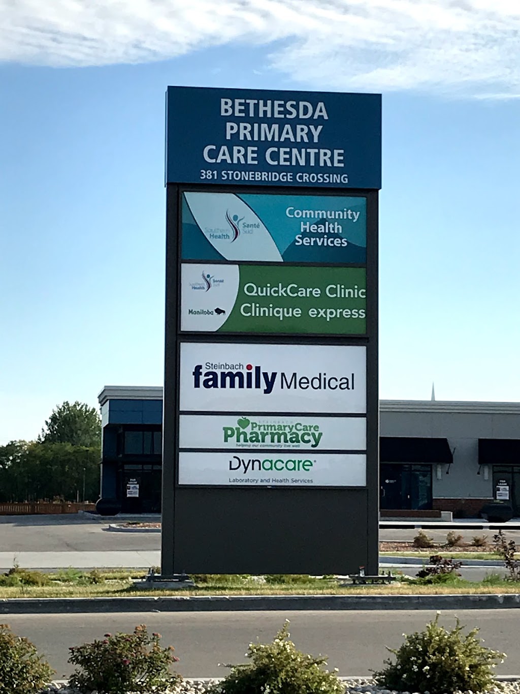 Bethesda Primary Care Centre | 381 Stone Bridge Crossing, Steinbach, MB R5G 2B4, Canada | Phone: (204) 326-3401