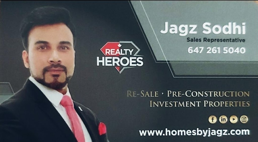 Homes by Jagz : Jagz Sodhi | 7956 Torbram Rd, Brampton, ON L6T 5A2, Canada | Phone: (647) 261-5040