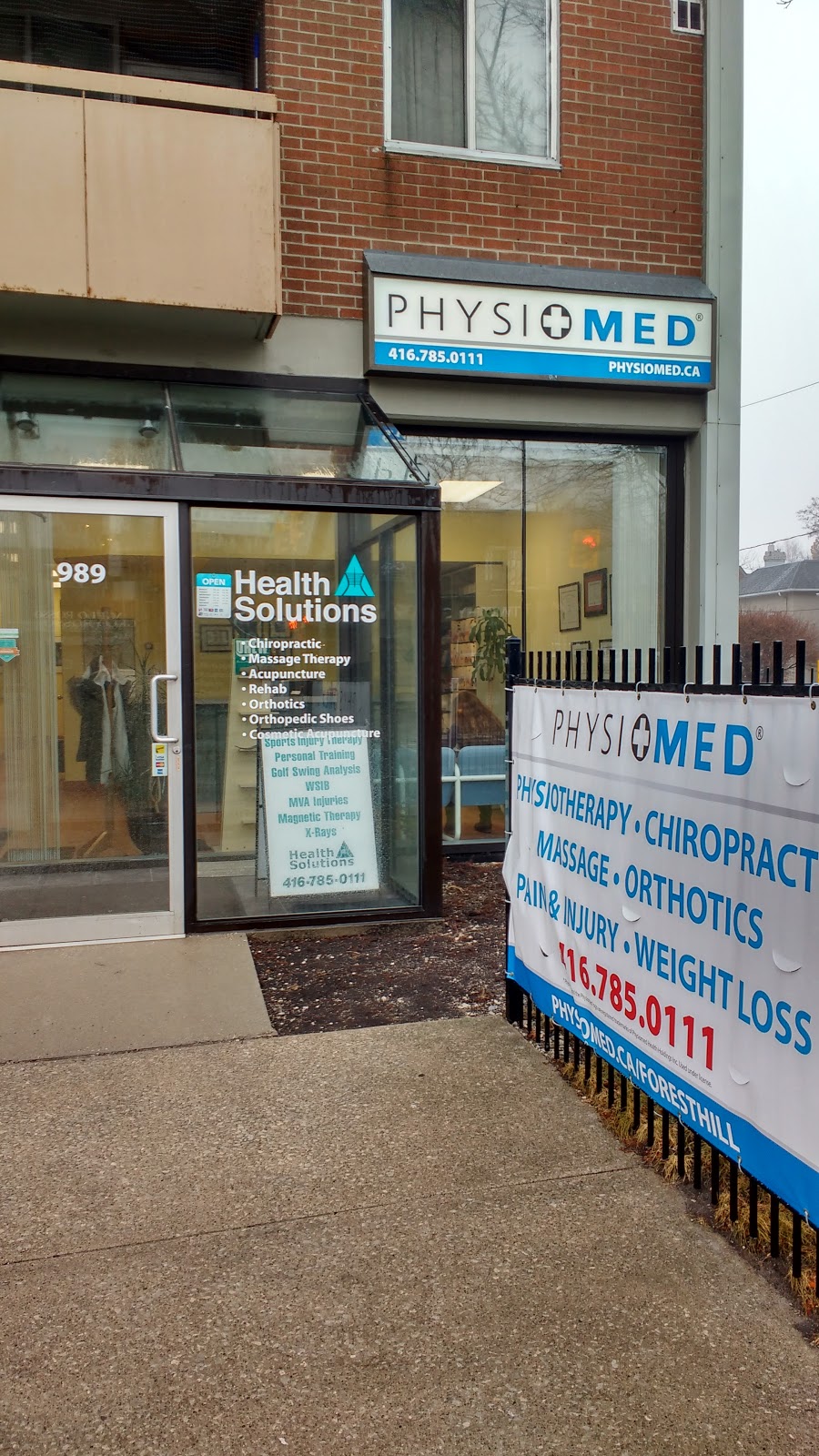 Physiomed Toronto - Forest Hill | 989 Eglinton Ave W #2, York, ON M6C 2C6, Canada | Phone: (416) 785-0111