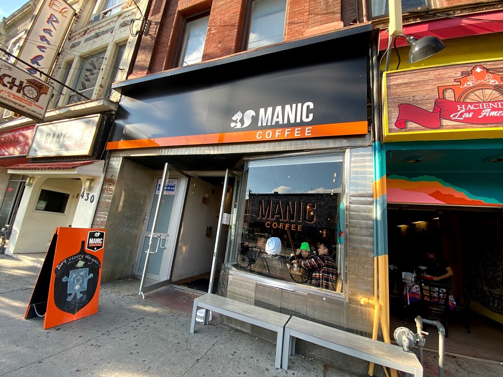 Manic Coffee | 426 College St, Toronto, ON M5T 1T3, Canada | Phone: (416) 966-3888