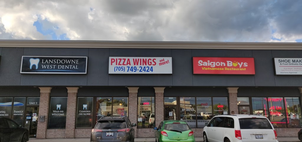 Pizza Wings & more | 1524 Lansdowne St W, Peterborough, ON K9J 2A2, Canada | Phone: (705) 749-2424