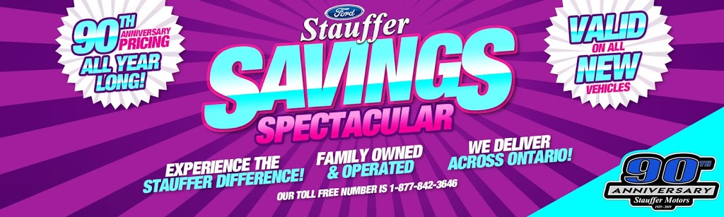 Stauffer Motors | 685 Broadway, Tillsonburg, ON N4G 4H1, Canada | Phone: (519) 842-3646