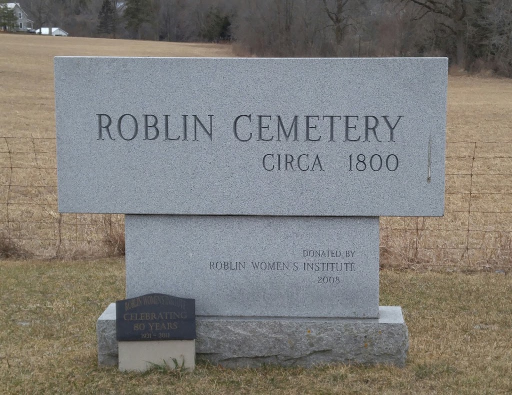 Roblin Cemetery | 3136 Lennox and Addington County Rd 41, Roblin, ON K0K 2W0, Canada