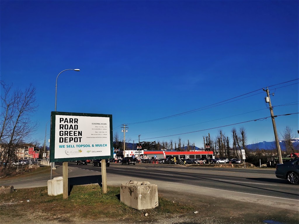 Parr Road Green Depot | 45175 Parr Rd, Chilliwack, BC V2R 3Z8, Canada | Phone: (604) 997-0515