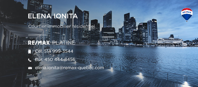 Elena Ionita - Courtier immobilier résidentiel | 1125 Chem. de Saint-Jean bureau 210, La Prairie, QC J5R 2L6, Canada | Phone: (514) 999-3544