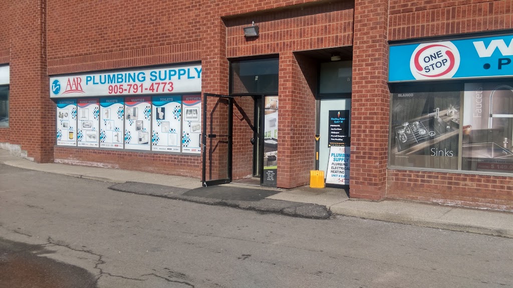 AAR Plumbing and Heating Supply | 2074 Steeles Ave E unit #6, Brampton, ON L6T 4Z9, Canada | Phone: (905) 791-4773