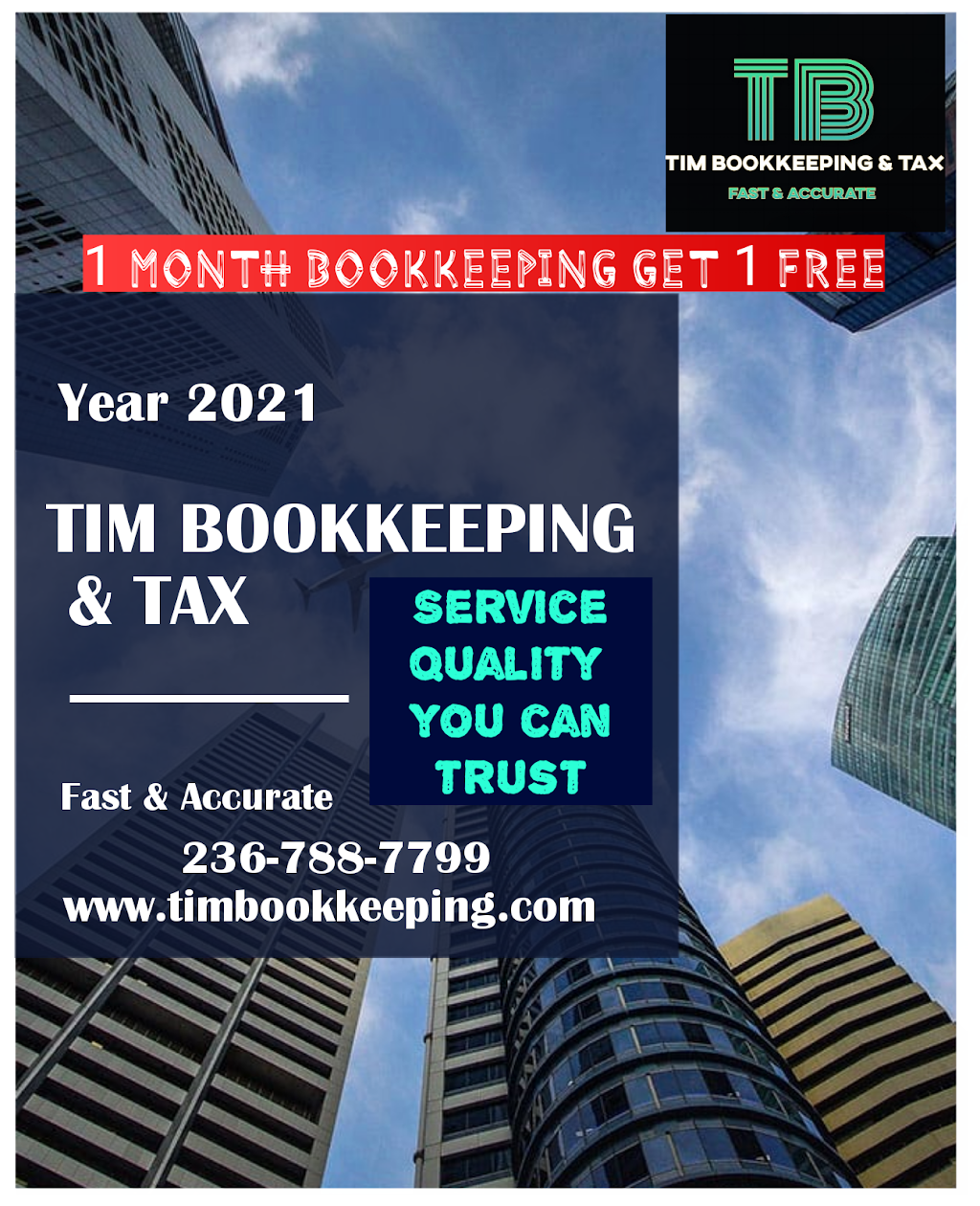 Tim Bookkeeping & Tax | 145 Chadwick Ct #220, North Vancouver, BC V7M 3K1, Canada | Phone: (236) 788-7799