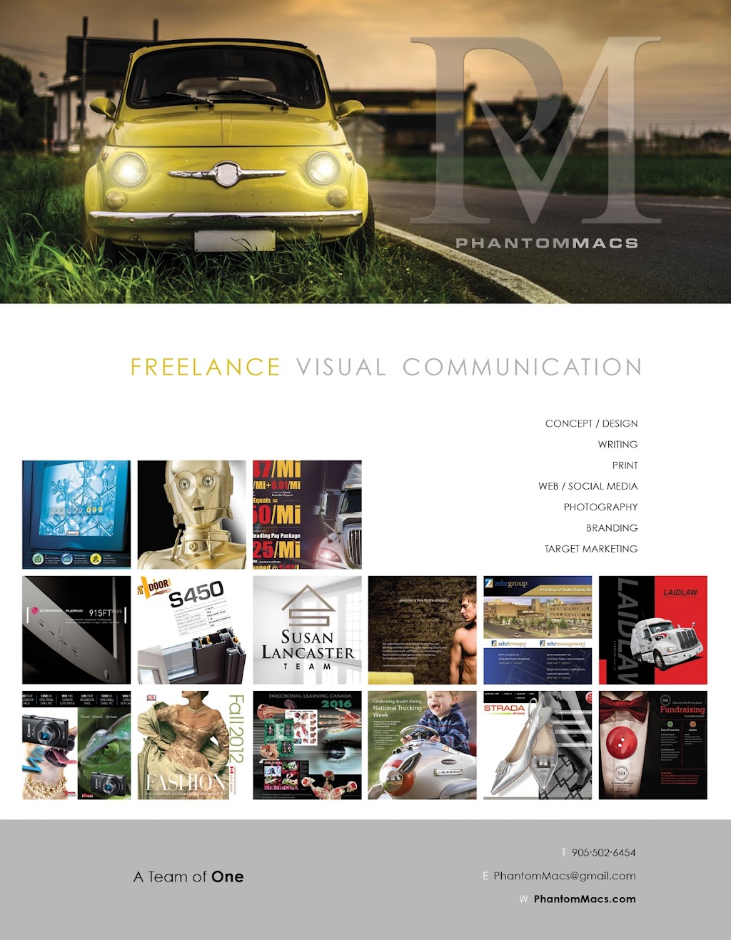 PhantomMacs Freelance Design & Advertising | 80-455 Apache Ct, Mississauga, ON L4Z 3W8, Canada | Phone: (905) 502-6454