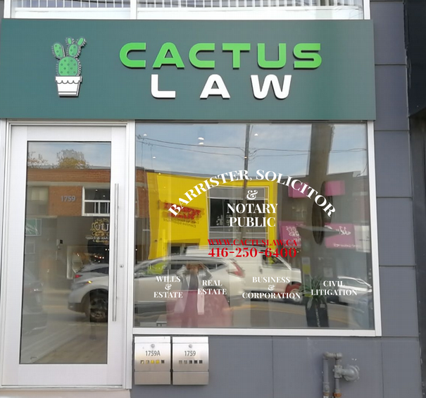 CACTUS LAW | 1759 Avenue Rd, Toronto, ON M5M 3Y8, Canada | Phone: (416) 250-6400