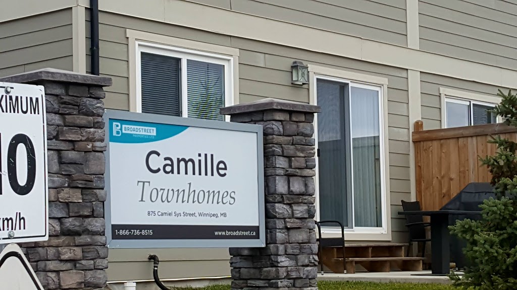 Camille Townhomes - Broadstreet Properties Ltd. | 875 Rue Camiel Sys St, Winnipeg, MB R2J 3N5, Canada | Phone: (204) 777-5182