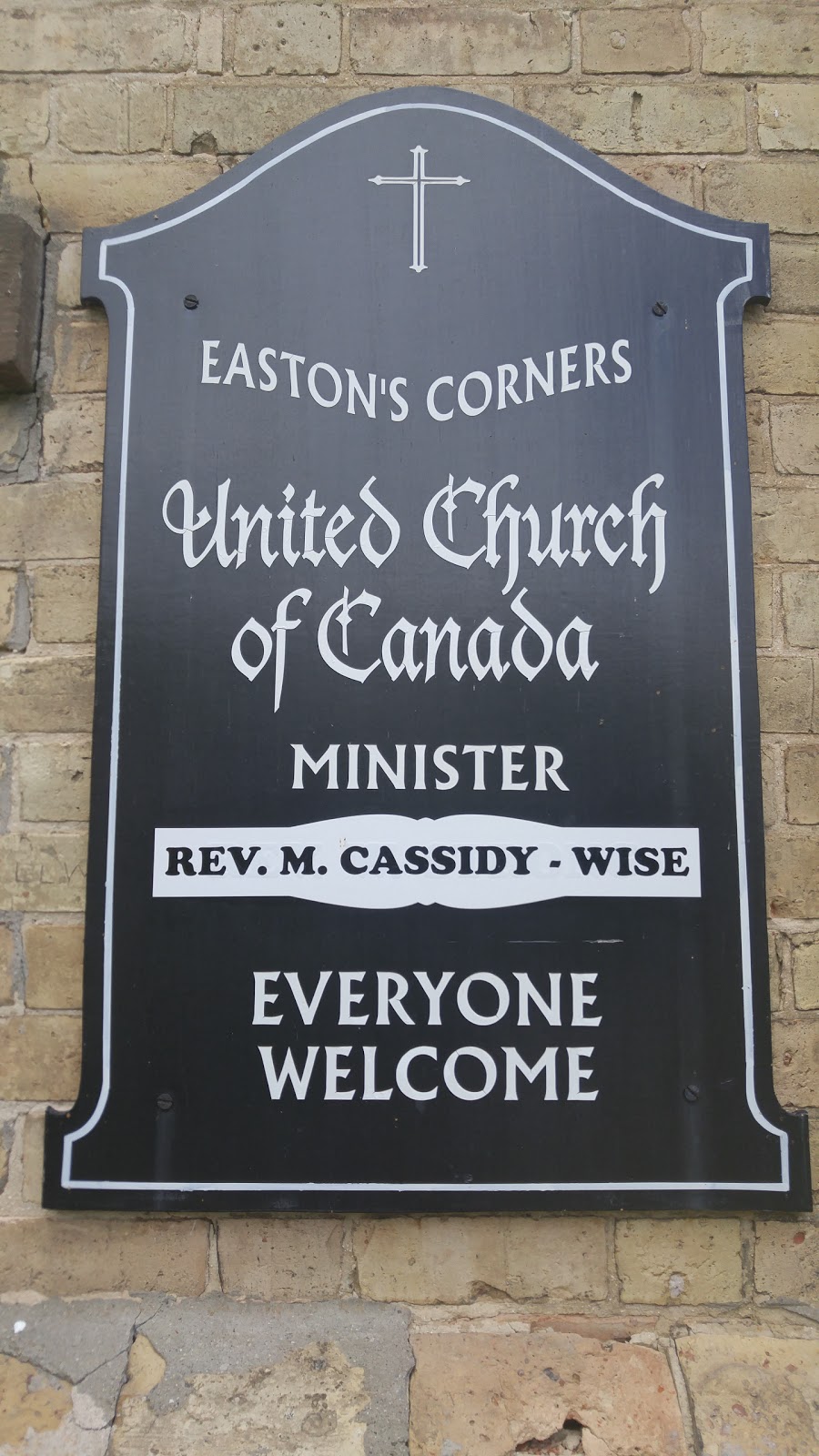 Eastons Corners United Church | Merrickville-Wolford, ON K0G 1G0, Canada