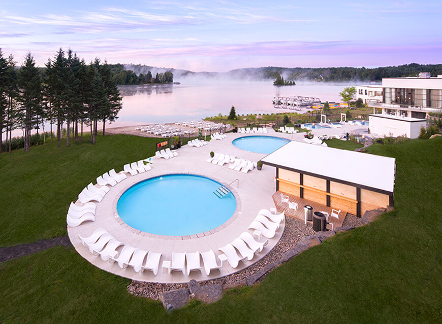 Amerispa Estérel Resort | 39 Chemin Fridolin-Simard, Estérel, QC J0T 1E0, Canada | Phone: (450) 228-8302