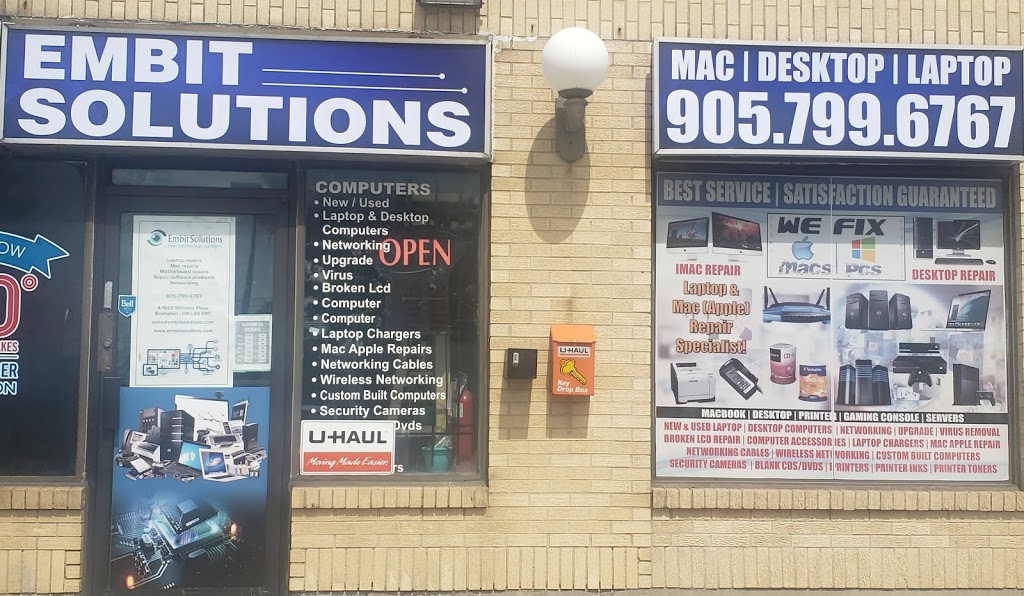 Embit Solutions | 1650 Williams Pkwy #4, Brampton, ON L6S 5R7, Canada | Phone: (905) 799-6767