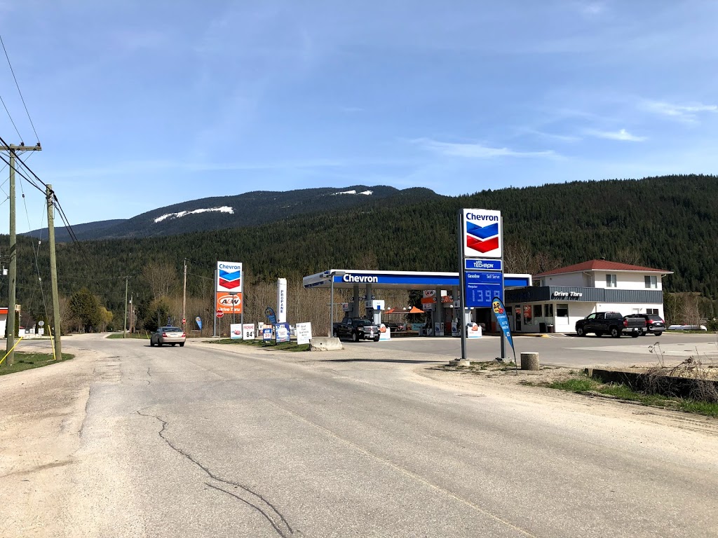 Chevron | 913 MacLean Macpherson Rd, Sicamous, BC V0E 2V0, Canada | Phone: (250) 836-3230