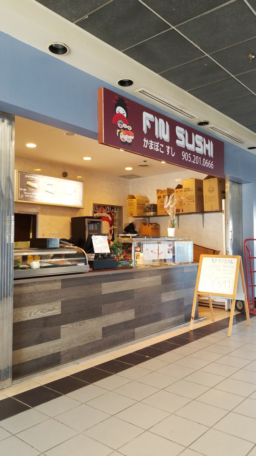 Fin Sushi | 10 Fincham Ave, Markham, ON L3P 4C8, Canada | Phone: (905) 201-0666