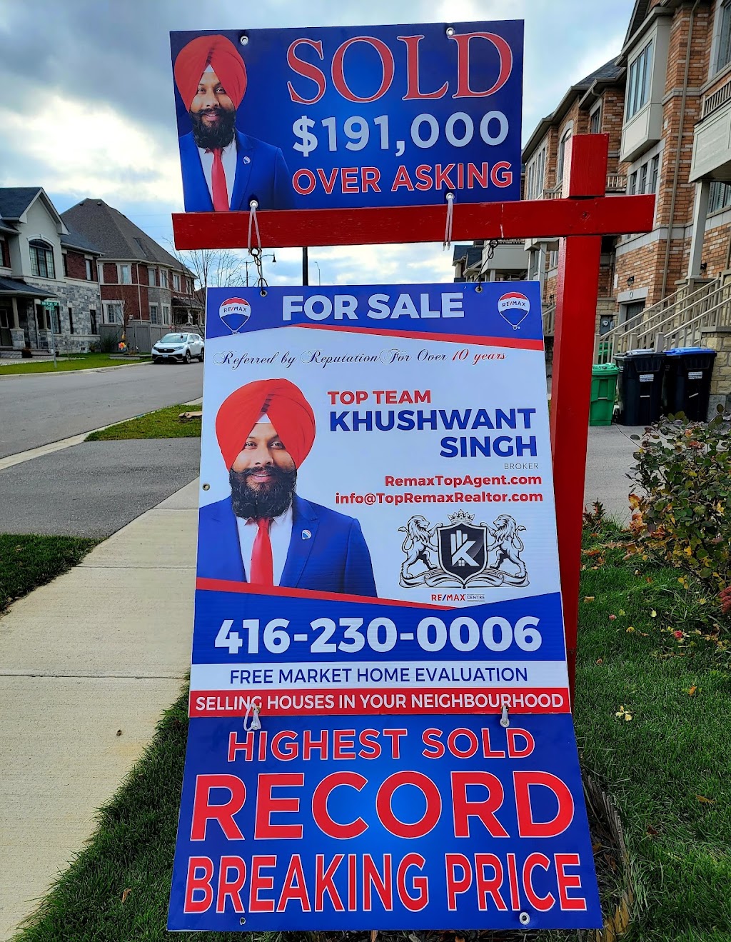 RE/MAX Top Team Khushwant Singh Bajwa Broker | 110 Burnhamthorpe Rd E, Oakville, ON L6H 7C8, Canada | Phone: (416) 230-0006