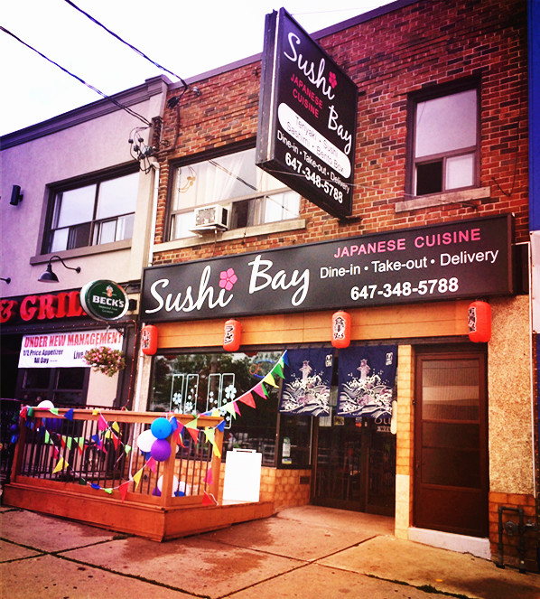 Sushi Bay | 1028 Coxwell Ave, East York, ON M4C 3G5, Canada | Phone: (647) 348-5788