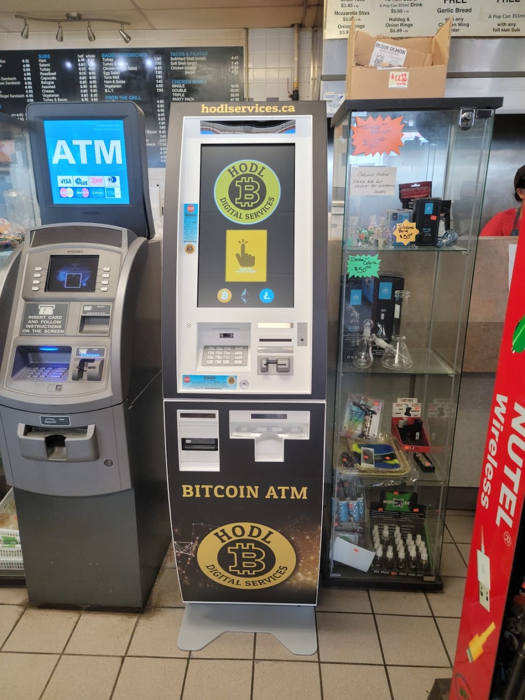 HODL Bitcoin ATM - Robo Mart | 21 Princess St, Fort Erie, ON L2A 1V7, Canada | Phone: (416) 840-5444