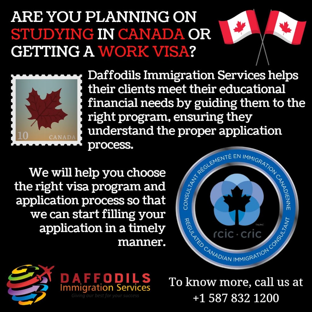 Daffodils Immigration Services Ltd. | 96 Belvedere Park Se, Calgary, AB T2A 7G8, Canada | Phone: (587) 832-1200