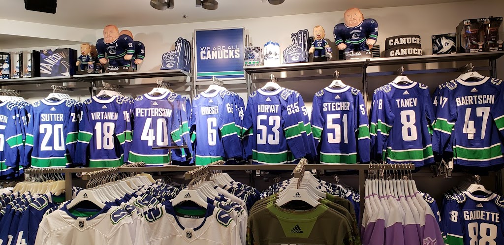 Canucks Team Store | 800 Griffiths Way, Vancouver, BC V6B 6G1, Canada | Phone: (604) 899-7590