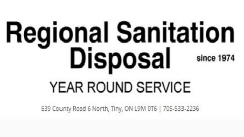 Regional Sanitation Disposal | 639 County Rd 6 North, Tiny, ON L9M 0T6, Canada | Phone: (705) 533-2236