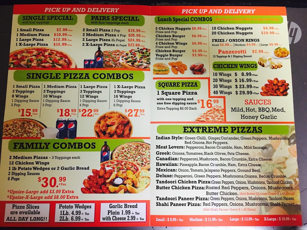 city hot pizza | 225 Castle Oaks Crossing, Brampton, ON L6P 3X3, Canada | Phone: (905) 913-4000